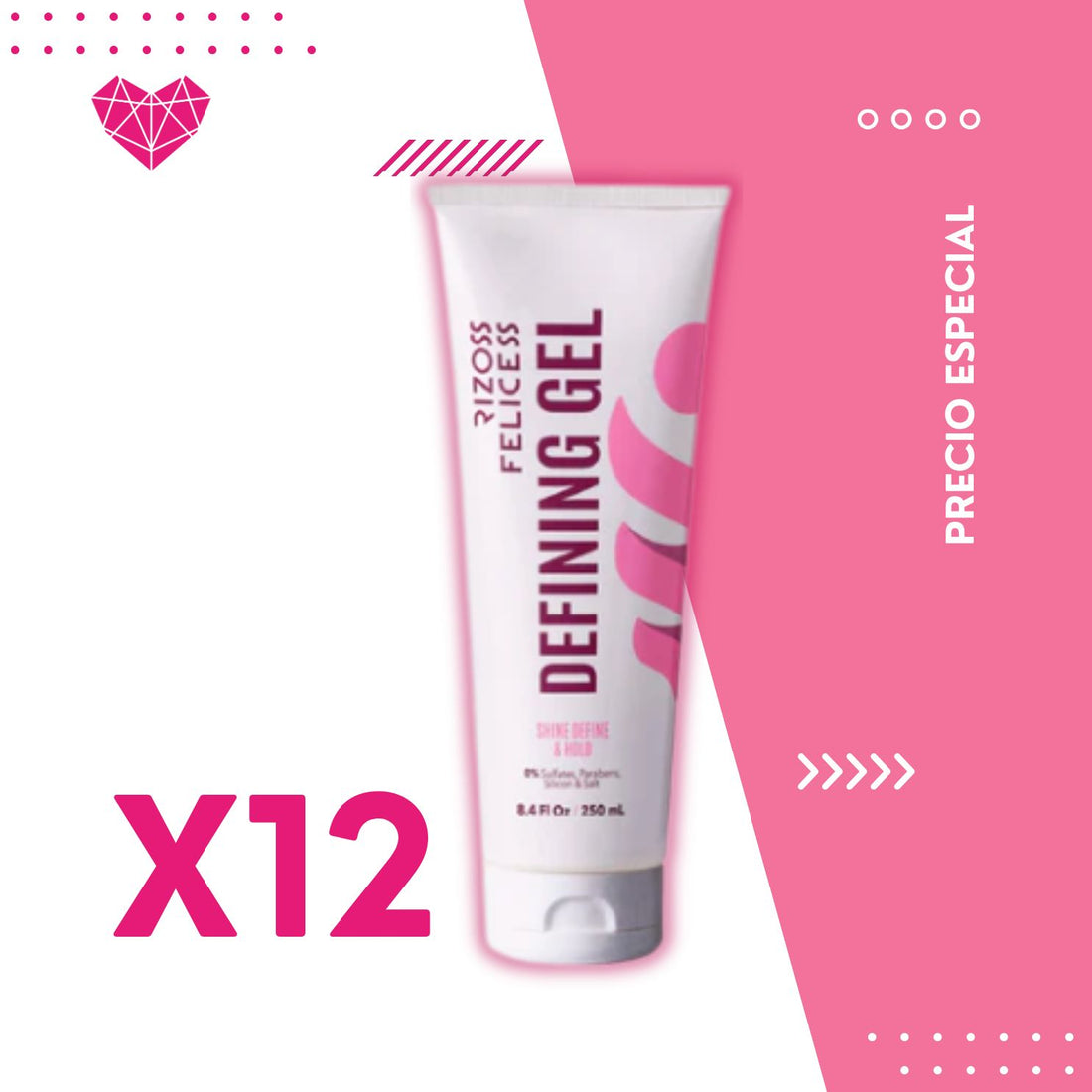 RF- Fluid-gel-plus 250 ml x 12 unidades