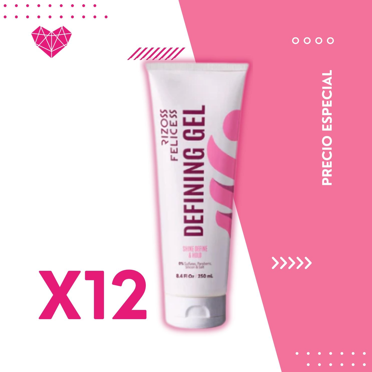 RF- Fluid-gel-plus 250 ml x 12 unidades