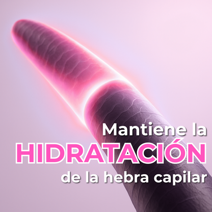 Limpia sin resecar el cabello, manteniendo su brillo y suavidad
