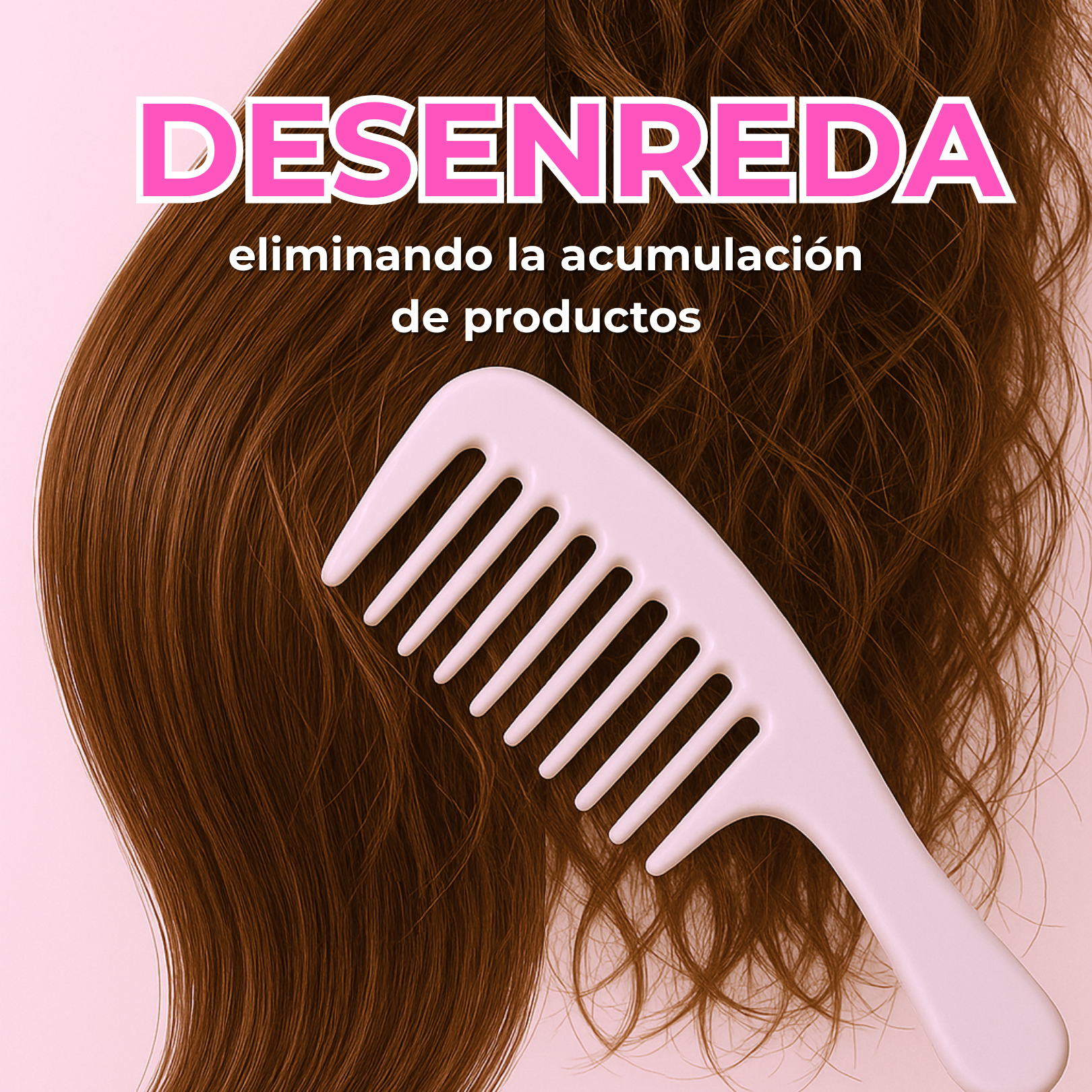 Sus componentes activos hacen que sea un shampoo super ligero, que permite desenredar tu cabello, formar una crema para facilitar la limpieza, sin dolor, sin quebrar tu cabello y haciendo más gentil la limpieza de tus hebras de raíz a puntas.
