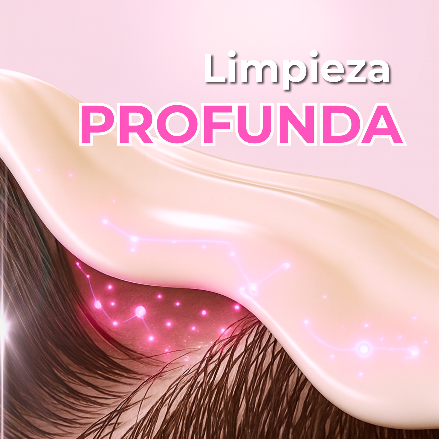 Puedes hacer limpieza suave de todos los días, y limpieza profunda con el mismo shampoo.  Eliminando todaas las impurezas que se acumulan día a día en tu cuero cabelludo y tus hebras. Dejando así tu cabello ligero, brillante, suave y listo para una definición wow.